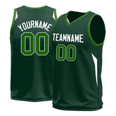 Custom Green Basketball Jersey Design Your Own Mesh Sportswear Shirts